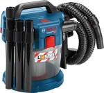 BOSCH GAS 18V-10 L / Cyklónový vysavač / 18V / 10 L / Mokré a suché vysávání / bez aku (06019C6302)