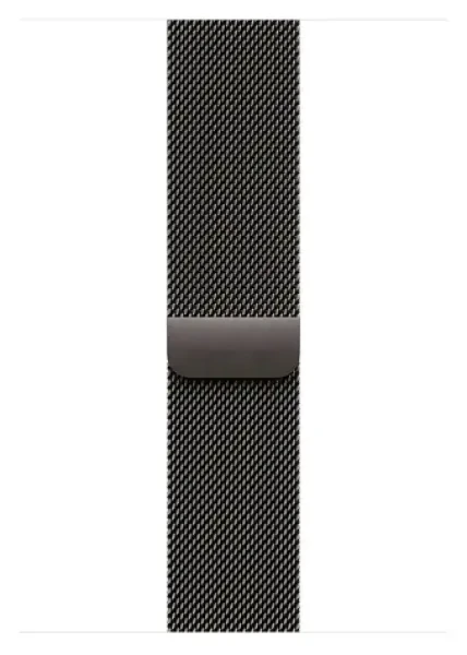 Apple Watch 46 mm břidlicově šedá / Milanese Loop řemínek / M/L (MGJ74ZM/A)