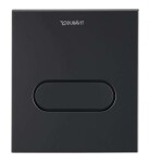 DURAVIT - DuraSystem Ovládání splachování pisoáru, matná černá WD5004031000