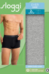 SLOGGI MEN EVER EASE HIPSTER BOXERKY 2PACK GREY MELANGE XXL