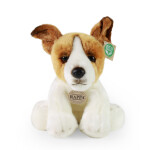 Plyšový pes jack russell teriér sedící 30 cm ECO-FRIENDLY