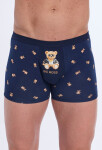 Boxerky Cornette Tattoo 280/245 Boss M-2XL tmavě modrá S