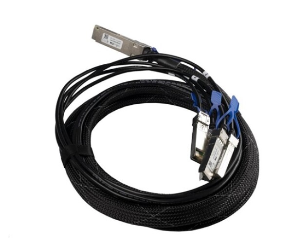 MikroTik XQ+BC0003-XS+ - 100G DAC cable QSFP28 to 4x SFP28, 3m EDF_1017634