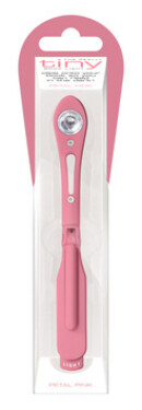 Lampička do knížky s LED úzká - světle růžová