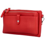 Stylová malá crossbody kabelka Perlla new, červená