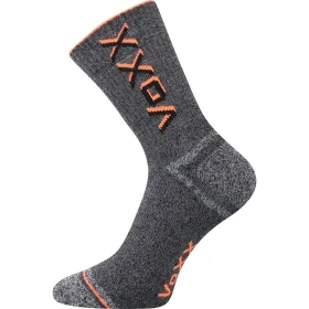 VOXX Ponožky froté sportovní HAWK neon oranžové 43-46 111397