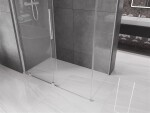 MEXEN/S - Velar sprchový kout 150 x 90, transparent, chrom 871-150-090-01-01