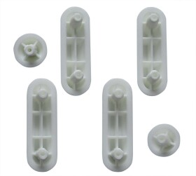 AQUALINE - Dosedy k WC sedátkům MDF/dřevo ND1705-02