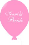 Team Bride balónek růžový