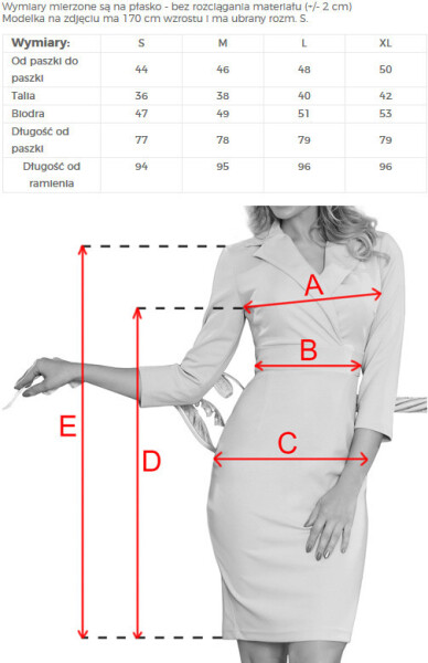 Elegantní dámské šaty v lila barvě s výstřihem model 7255296 S - numoco