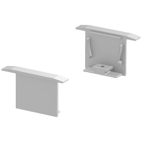 SLV 1000556 GRAZIA 20 koncovky, hliník, (d x š x v) 16 x 52 x 32 mm, 1 ks