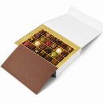 Cake star luxusní krabička bílá na 24ks s magnetem 27x20,5x4cm