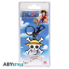 ONE PIECE Kovová klíčenka - Lebka