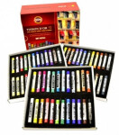 Koh-i-noor křídy (pastely) prašné umělecké Toison D´or douprava 72 ks