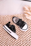 Dětské Tenisky Na Suchý Zip BIG STAR HH374200 Černé 18