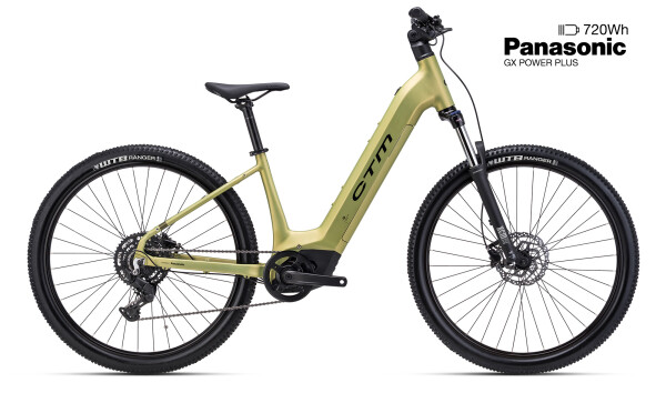 CTM ROXXY GX, barva matná zlatá, 29", baterie 20Ah/720Wh model 2026, rám L - ZDARMA dopravné, seřízení, odborná montáž a dárkový poukaz na nákup příslušenství! (Záruka nejlepší ceny. Nalezli jste někde lepší cenu? Napište nám a zkusíme ji trumfnout!)