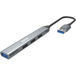 Marvo UH-ATC01 stříbrná / USB hub / 1x USB-A 3.0 / 3x USB-A 2.0 (UH-ATC01)