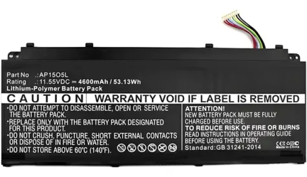 CoreParts Baterie pro notebook Acer Aspire S13 S5-371 černá / Baterie pro notebook (MBXAC-BA0096)