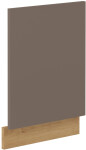 Dvířka na vestavnou myčku nádobí Bolonia ZM 570x446 Barva korpusu: Dub artisan, Barva dvířek: Truffle Grey