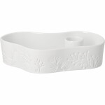Räder Porcelánový svícen Winter Magic, bílá barva, porcelán