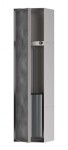 HANSGROHE - XtraStoris Rock Podomítkový box na WC štětku, s policí, kartáčovaná ocel 56060800