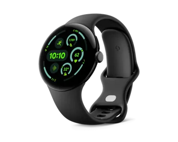Google Pixel Watch 3 (45mm) WiFi černá / Chytré hodinky / 1.77" AMOLED / BT 5.3 / 5ATM / Wi-Fi / BT (GA05785-DE)