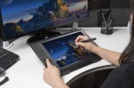 EVOLVEO TopLift, hliníkový podstavec pod notebook, černý