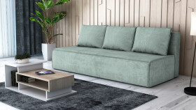 FRONTI Pohovka FIRE REST světlezelená - Manšestr 20555