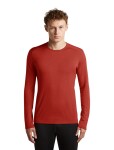 ICEBREAKER Mens 260 Tech LS Crewe, Agate velikost: M