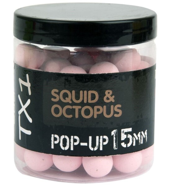 Shimano Boilies TX1 Pop Up Squid & Octopus Washed Out Pink,Shimano Boilies TX1 Pop Up Squid & Octopus Washed Out Pink