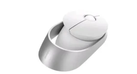 Rapoo Ralemo Air 1 silent Multi-mode bílá / bezdrátová optická myš / 1600DPI/ 3 tlačítka / 2.4Ghz / BT 3.0 a 4.0 / (6940056135124)