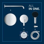 GROHE - QuickFix Start Sprchový set pod omítku, průměr 25 cm, 2 proudy, chrom 25292000