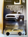 Matchbox Ford Mustang coupe 2019 White