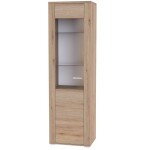 Nábytek Mikulík Skříň úzká prosklená OS ADEL č. 1 MIK-2159VAR1506