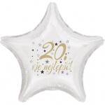 20. narozeniny balónek hvězda Balonky.cz 20. narozeniny balónek hvězda Balonky.cz