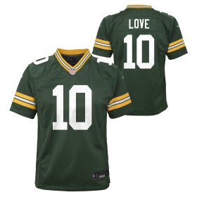 Nike Dětský dres Green Bay Packers NFL Jordan Love #10 Game Zelená (YOUTH)