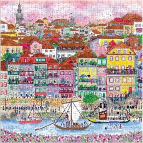 GALISON Čtvercové puzzle Barvy Porta