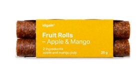 Vilgain Fruit rolls – Mango & jablko 25 g