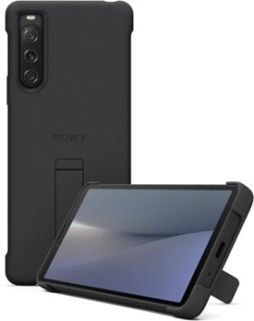 Pouzdro Sony Xperia 10 V 5G Stand Cover XQZCBDCB.ROW černé