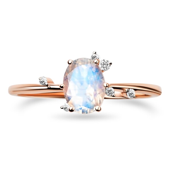 Emporial prsten 14k zlato Vermeil GU-DR8342R-ROSEGOLD-ZIRCON Velikost: 10 (EU: 61-63)