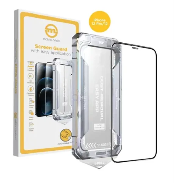 Mobile Origin Screen Guard ochranné sklo pro Apple iPhone 12 Pro s aplikátorem (SGZ-i12Pro)