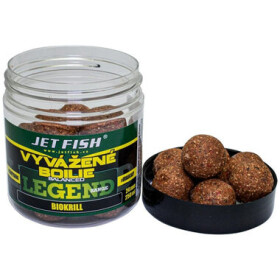 Jet Fish Vyvážené boilies Legend Range Biokrill 250ml 24mm (000358)