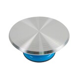 Cake star Otočný stojan kovový modrý 30cm