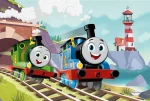 Trefl - Puzzle - Mašinka Tomáš: Tom a Perry na kolejích MAXI