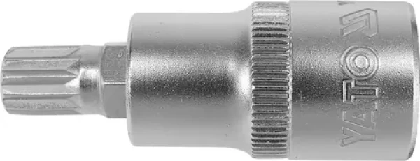 YATO YT-04343 / Nástavec 1/2" bit vícezubý M10 55 mm (YT-04343)