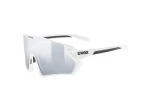 Uvex Sportstyle 231 2.0 brýle White/Black Matt/Mirror Silver CAT. 2 + CAT. 0