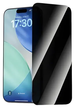 Devia Van Series Privacy Black Frame / Ochranné sklo / Apple iPhone 17 Pro Max / Privacy filtr (6942297132566)