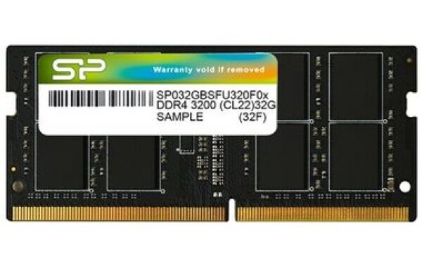 Silicon Power 32GB DDR4 3200MHz / CL22 / SO-DIMM / 1.2V (SP032GBSFU320X02)