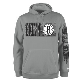 New Era Pánská mikina Brooklyn Nets NBA 2024 Tip-Off Hoodie Velikost: M