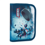 Penál 1 p. 2 chlopně, prázdný Hokej